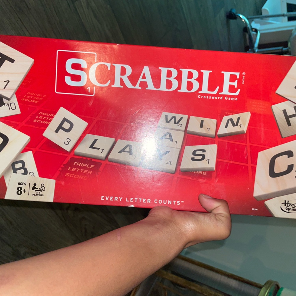 Scrabble board game